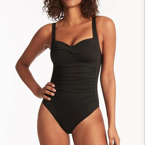 Sea Level Australia Twist Front Multifit Swimsuit - Picture 2 of 10